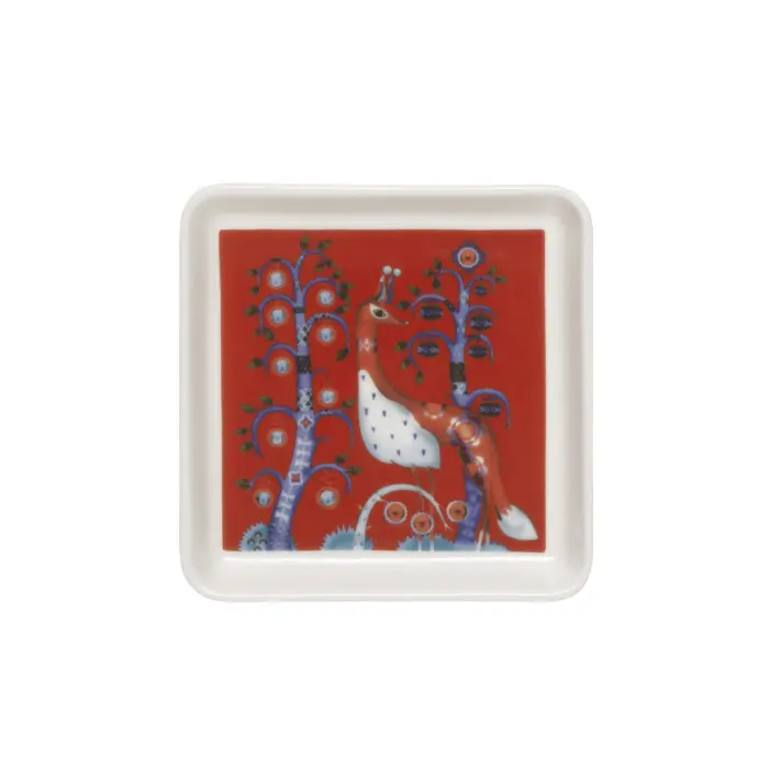 Taika Тарелка 12x12 см, red