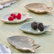 Тарелка fish-shaped, белая