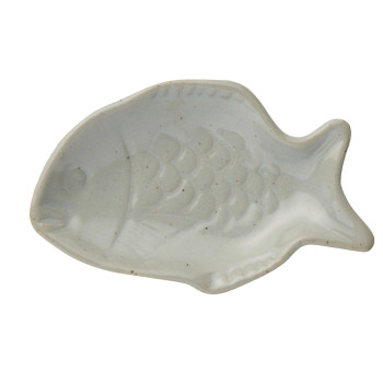 Тарелка fish-shaped, серая
