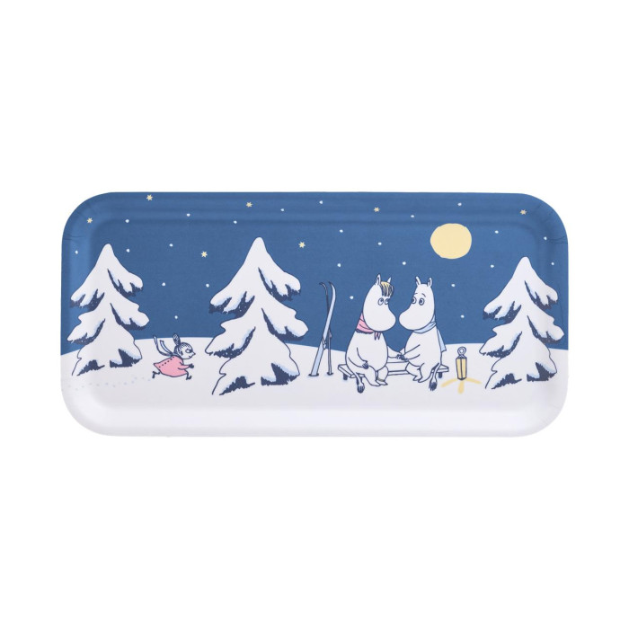Поднос Moomin Звездная ночь 27х13 см