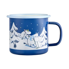 Кружка эмалированная Moomin Звездная ночь 370 мл