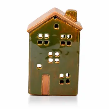 Подсвечник House for T-light Green 9х6,5х15,5 см