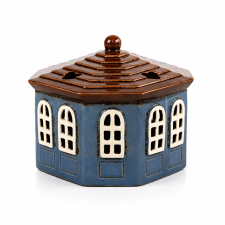 Подсвечник House for light Blue 13x16,5 см