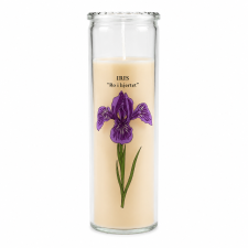 Свеча в подсвечнике Flowerdays Iris