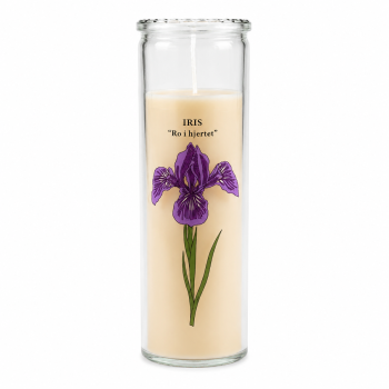 Свеча в подсвечнике Flowerdays Iris