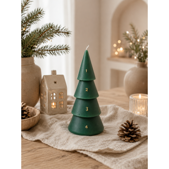 Свеча Tree green 15,5 см