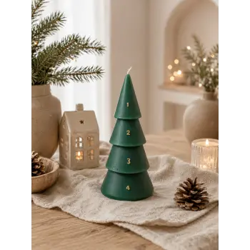 Свеча Tree green 15,5 см
