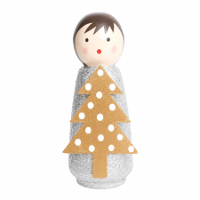Фигурка Doll holding christmas tree