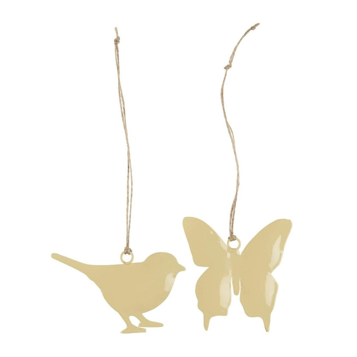 Подвесное украшение Bird/Butterfly Wheat Straw в асс.