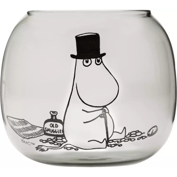 Подсвечник Moomin Муми папа Grey 9,5 см