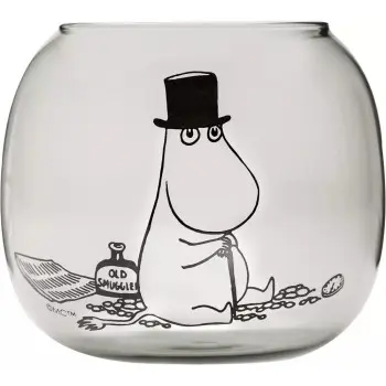 Подсвечник Moomin Муми папа Grey 9,5 см