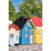Подсвечник House Nyhavn light pink door and leaf vine