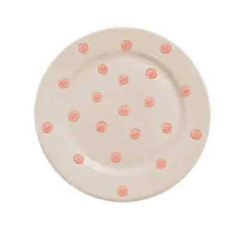 Десертная тарелка with Pink dots 20 см