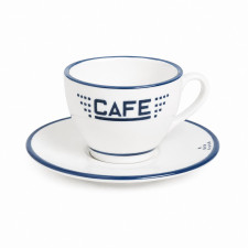 Кофейная пара Café white/blue