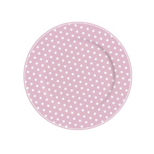 Тарелка Pink with dots 23 см