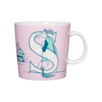 Кружка Moomin Алфавит, буква S, 400 мл