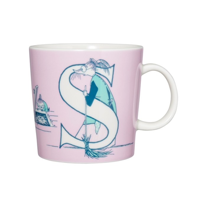 Кружка Moomin Алфавит, буква S, 400 мл