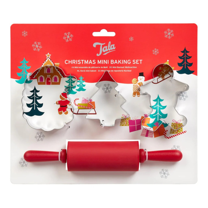 Набор для выпечки мини Christmas, 4 пр.