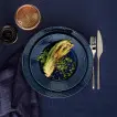 Тарелка Swedish Grace midnight 21 см
