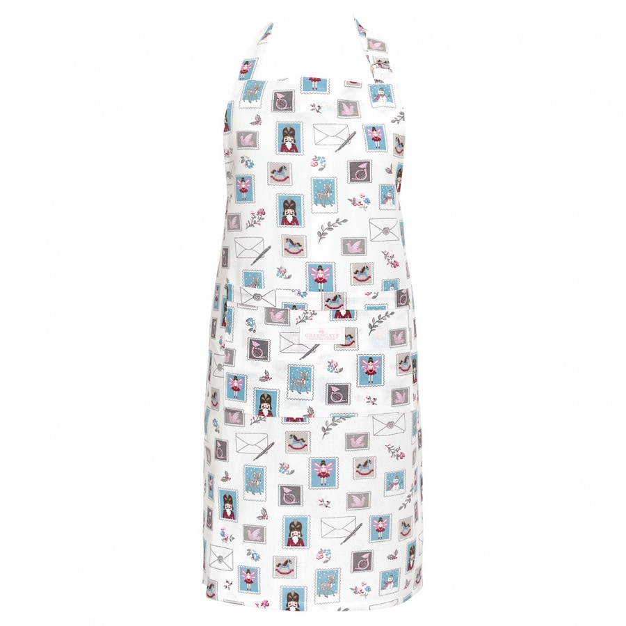 Фартук Xmas letter white