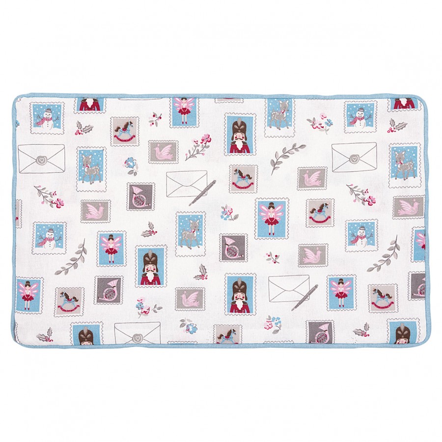 Наволочка Xmas letter white 30x50 см