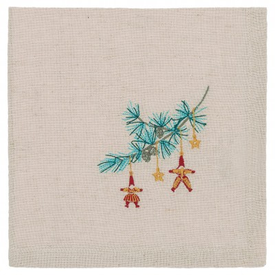 Салфетка w embroidery Juana sand 40х40 см