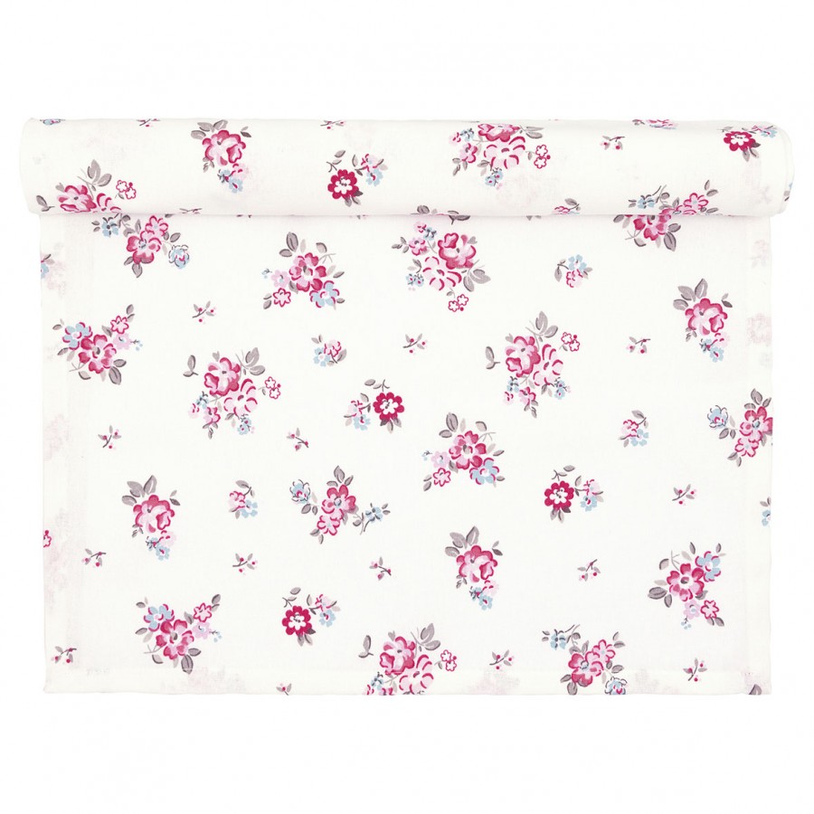 Столовая дорожка Elba white 45х140 см