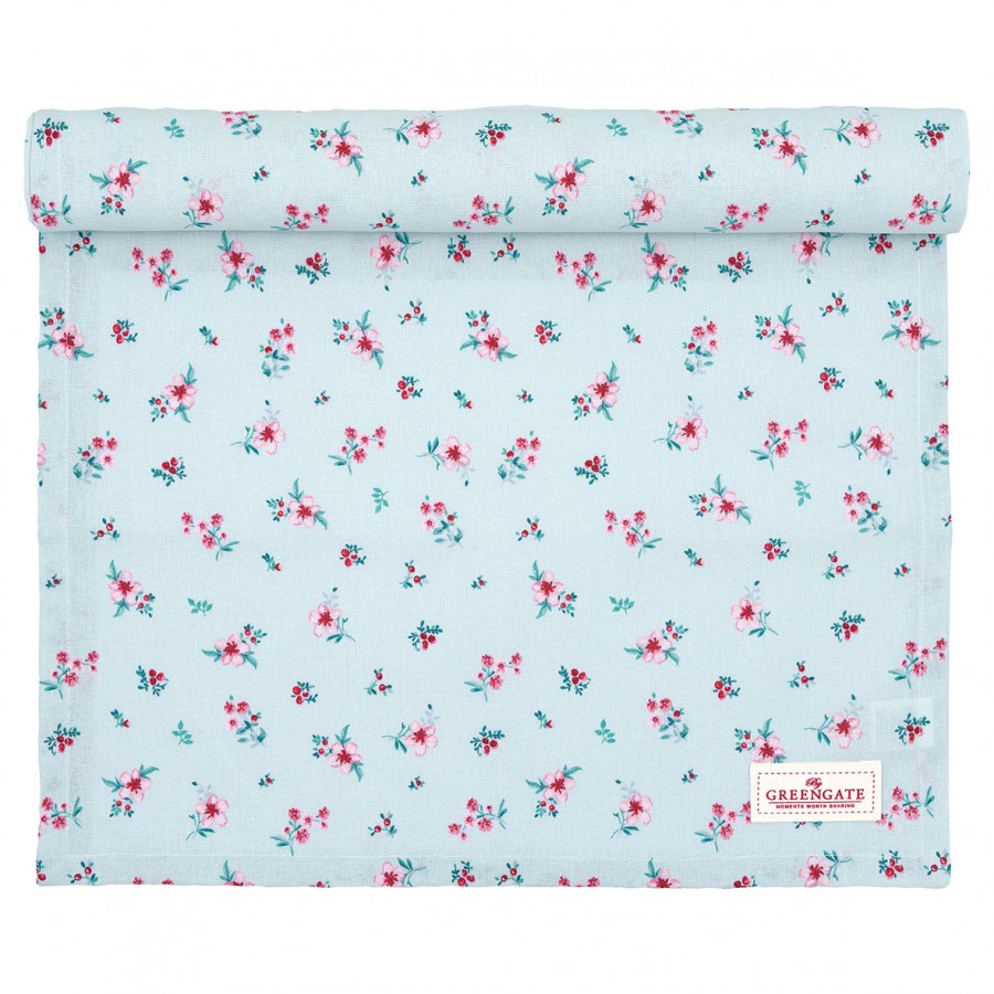 Столовая дорожка Sila pale blue 45х140 см