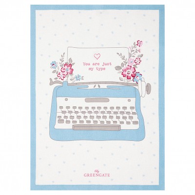 Полотенце piece printed Elba white 50х70 см