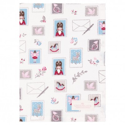 Полотенце Xmas letter white 50х70 см