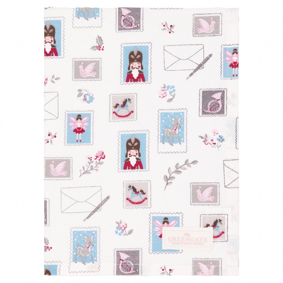 Полотенце Xmas letter white 50х70 см