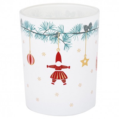 Подсвечник Juana white medium