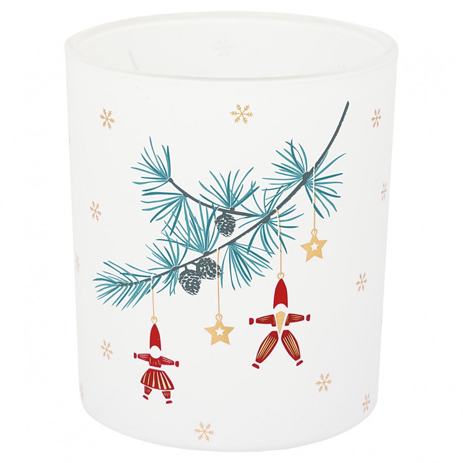 Подсвечник Juana white small