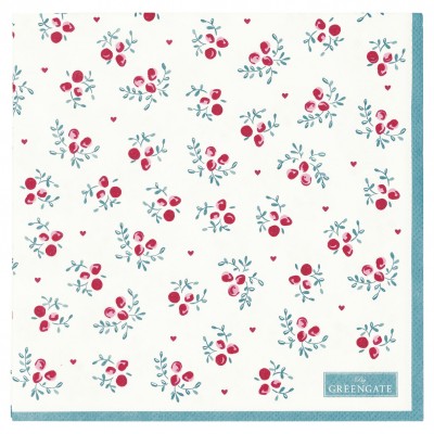 Салфетки бумажные Belia white 33x33 см, 20 шт