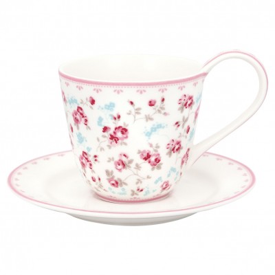 Чайная пара Elsy white