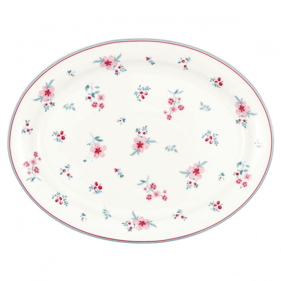 Блюдо сервировочное Sila white medium