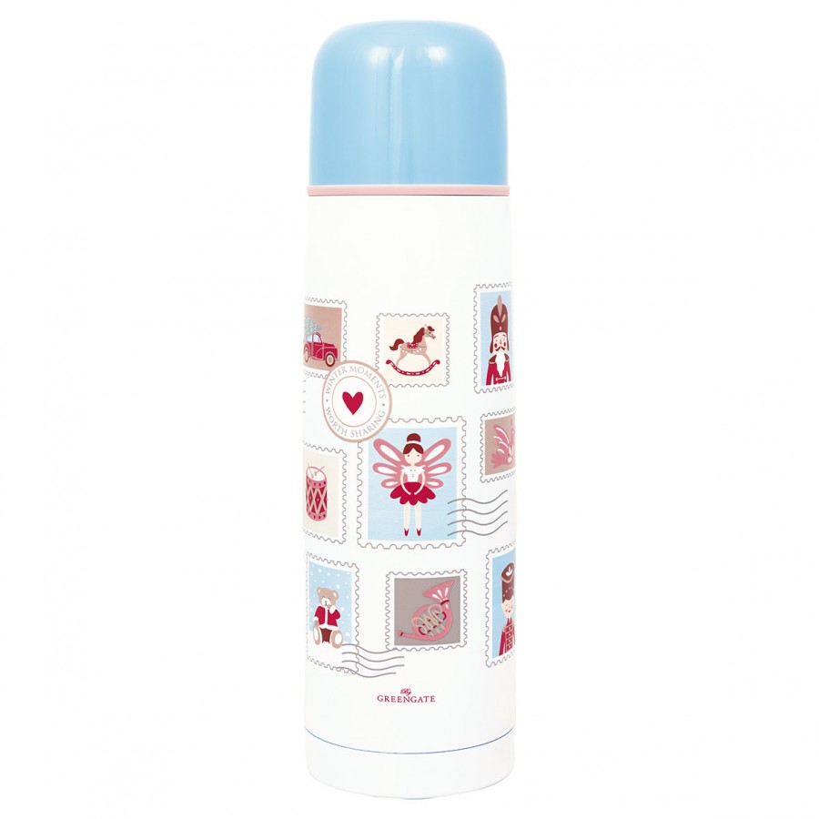 Термос Xmas letter white 800 мл