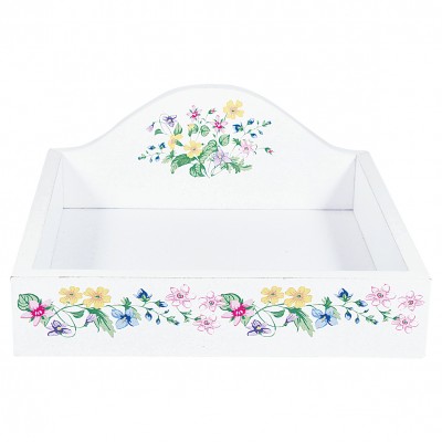 Салфетница Karolina white