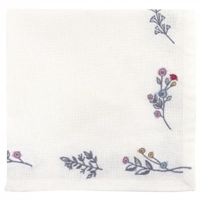 Салфетка Venissa white with emb 40х40 см