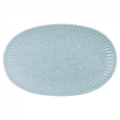Тарелка для печенья Alice ice blue 23 см