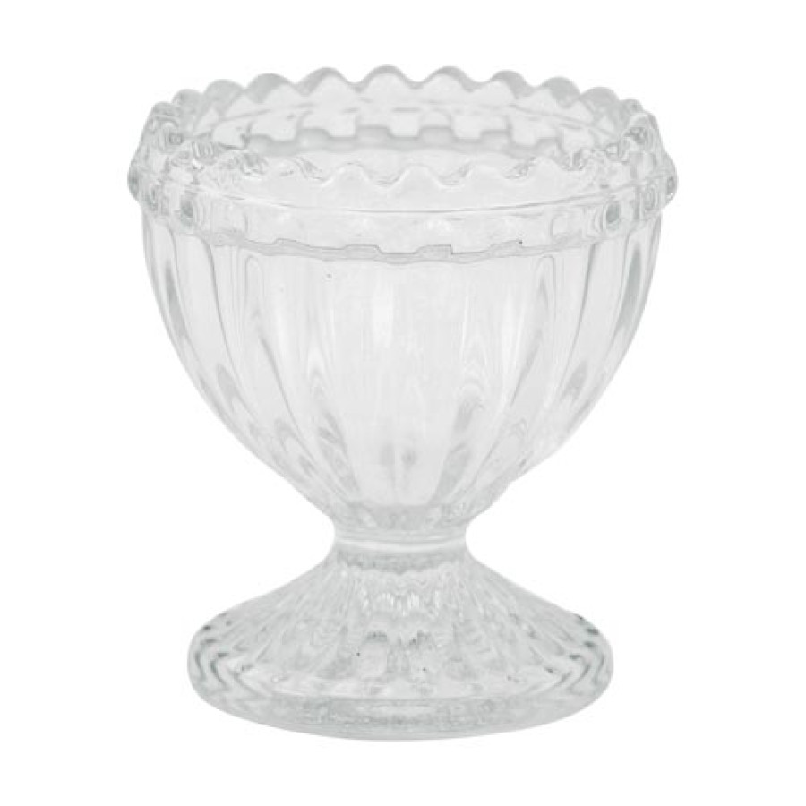 Подставка для яйца стеклянная Alice clear