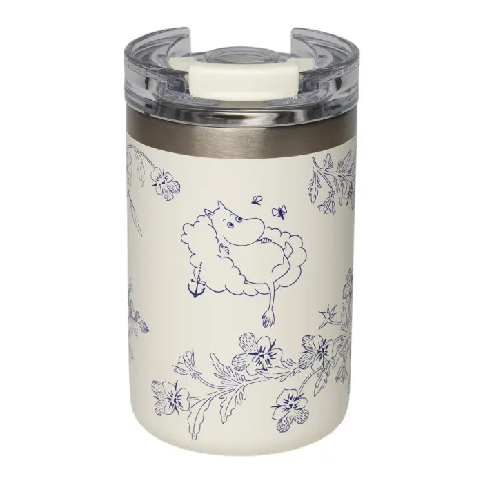Термос Moomin Весна white/blue 350 мл