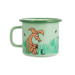 Moomin Кружка эмалированная Мальчики в саду, 250 мл (ТОВАР ИЗ АУТЛЕТА)