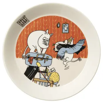 Тарелка Moomin Праздничная суета 19 см