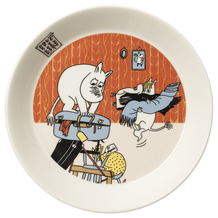 Тарелка Moomin Праздничная суета 19 см