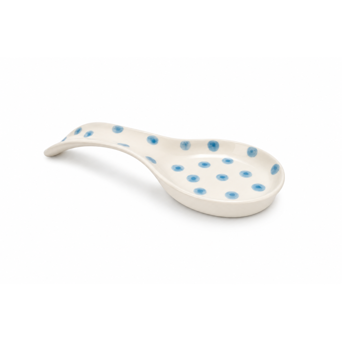 Подставка под ложку with Blue dots 23 см