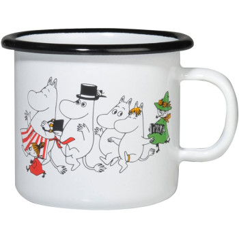 Moomin Кружка эмалированная Moomin Colors Муми-дол, 250 мл