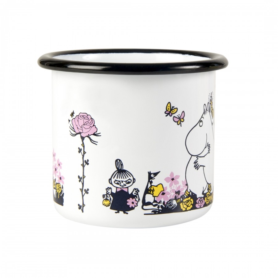 Moomin Кружка эмалированная Объятия, 250 мл (ТОВАР ИЗ АУТЛЕТА)