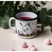 Moomin Кружка эмалированная Объятия, 250 мл (ТОВАР ИЗ АУТЛЕТА)