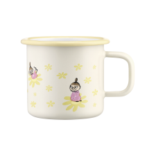 Кружка эмалированная Moomin Цветы Yellow, 370 мл